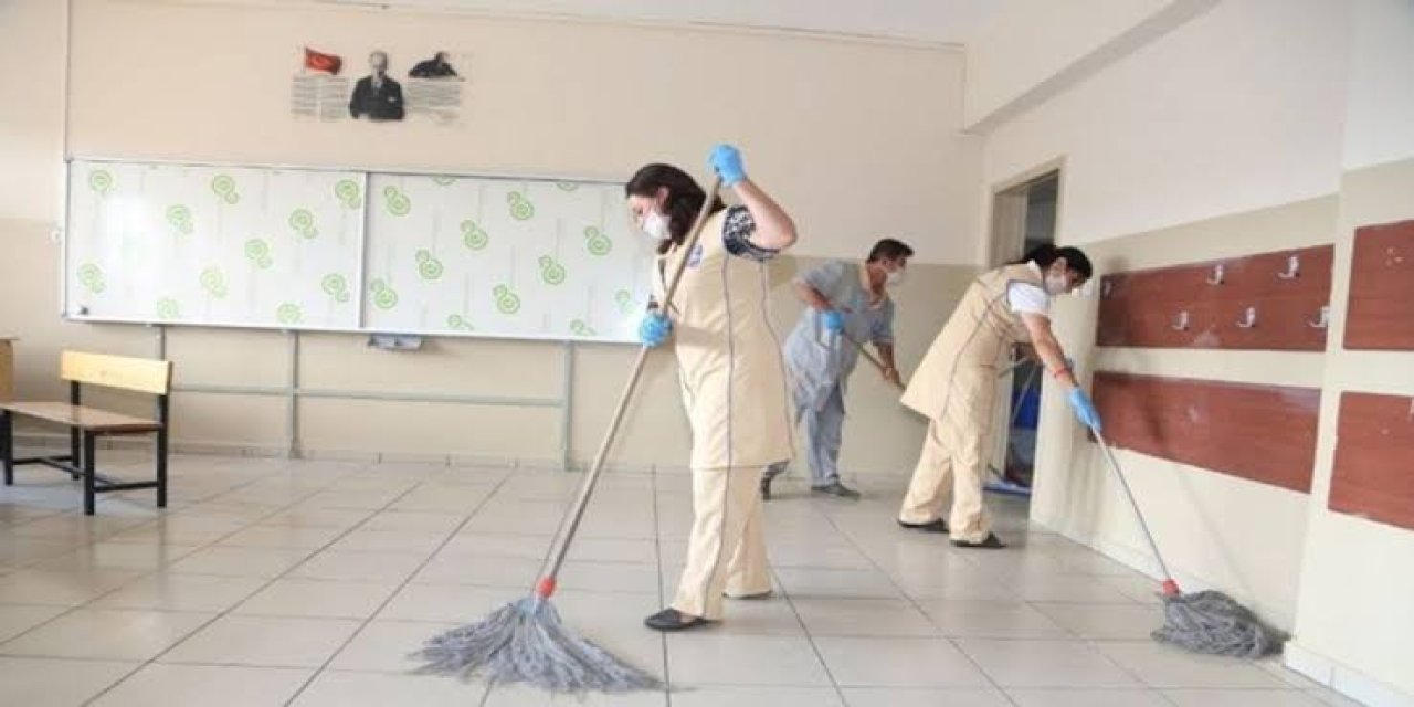 Yaz Okullarına Temizlik Personeli Alımı Başladı!