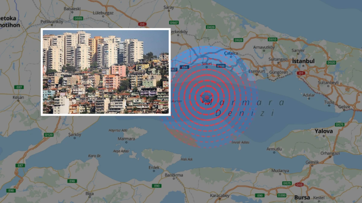 İstanbul Depreminde O İlçelerde Bulunan Binalar Hasar Aldı