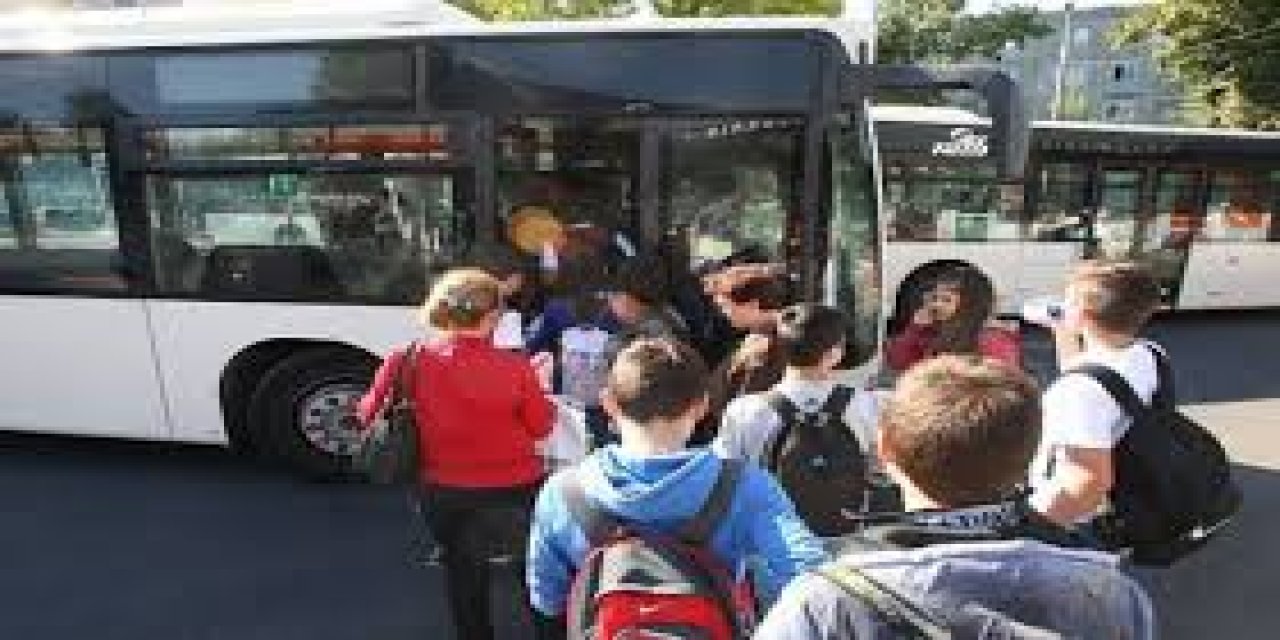 O ilde ilk ders gününde toplu ulaşım araçlarını öğretmen ve öğrencilere ücretsiz olacak
