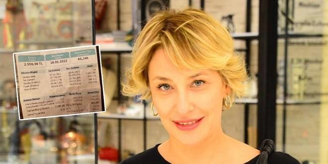Gülse Birsel elektrik faturasını paylaştı: Kira tadında
