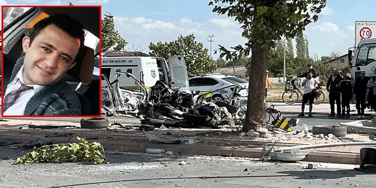 Korkunç Kazada Öğretmen Hayatını Kaybetti