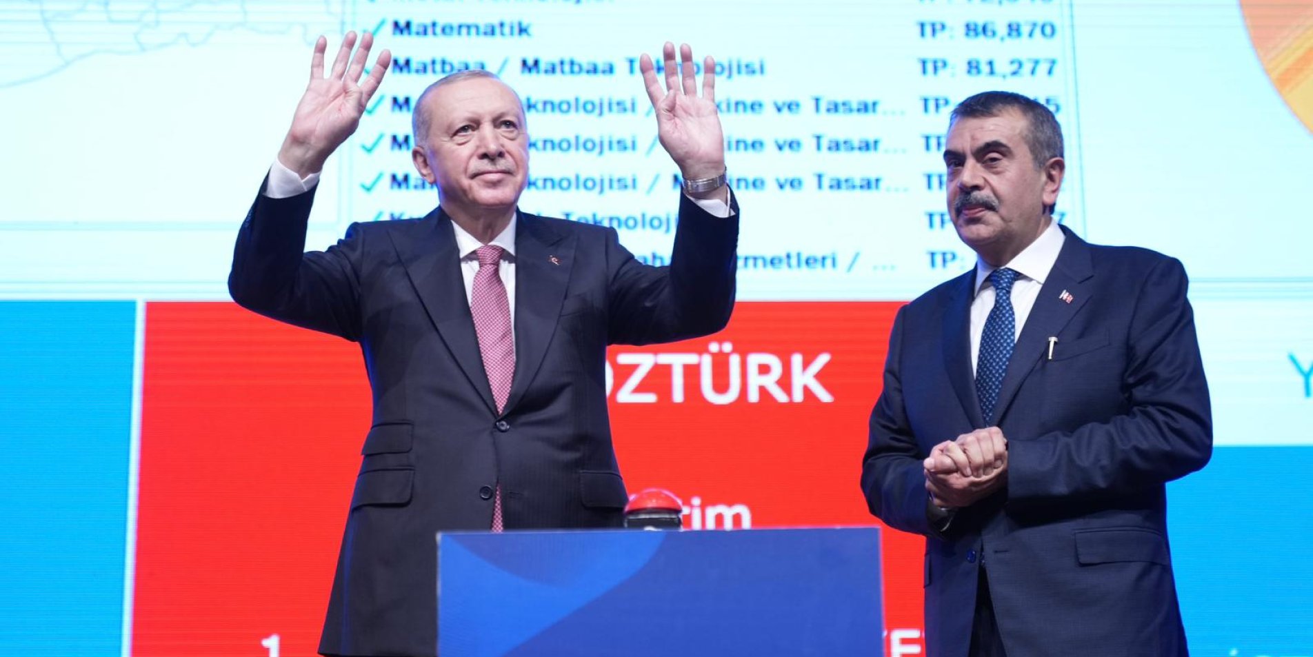 Cumhurbaşkanı Erdoğan ve Bakan Tekin "24 Kasım Öğretmenler Günü ve Öğretmen Atama Programı"na Katıldı