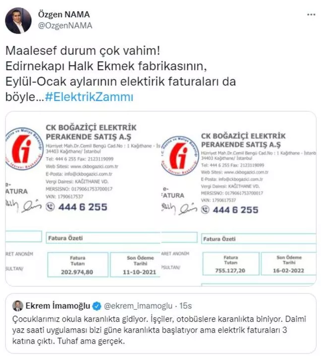 İstanbul'da halk ekmeğe yüzde 100 zam