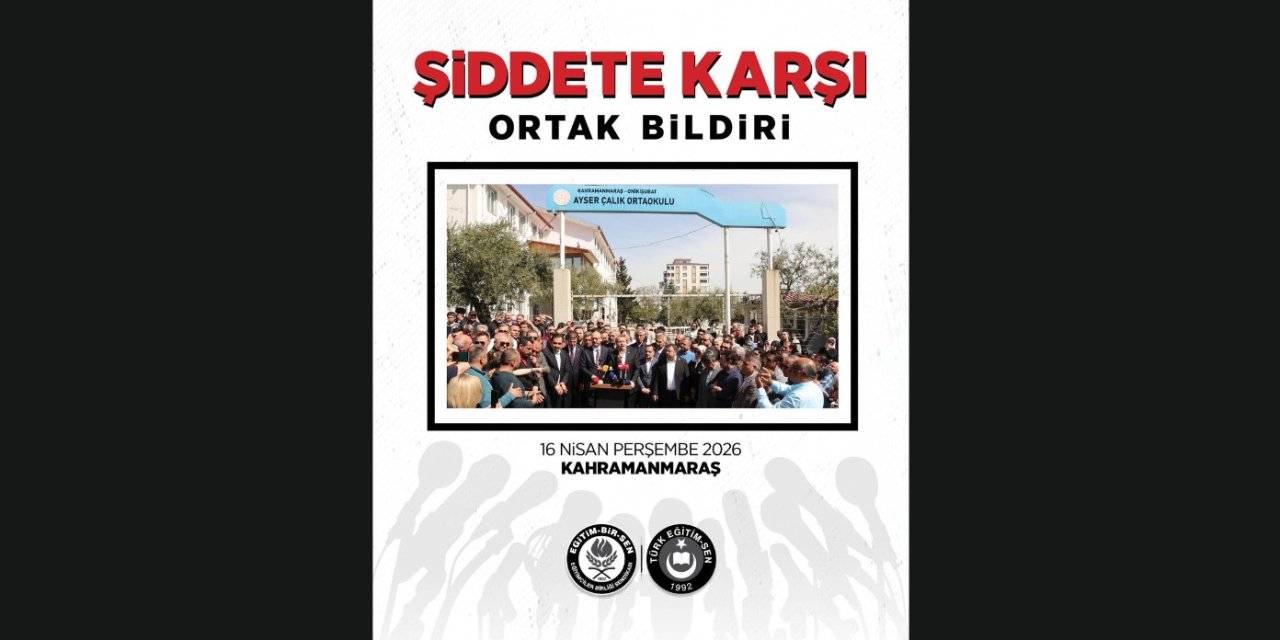 Okul Saldırıları İçin Eğitim Bir Sen ve Türk Eğitim Sen Ortak Taleplerini Açıkladı