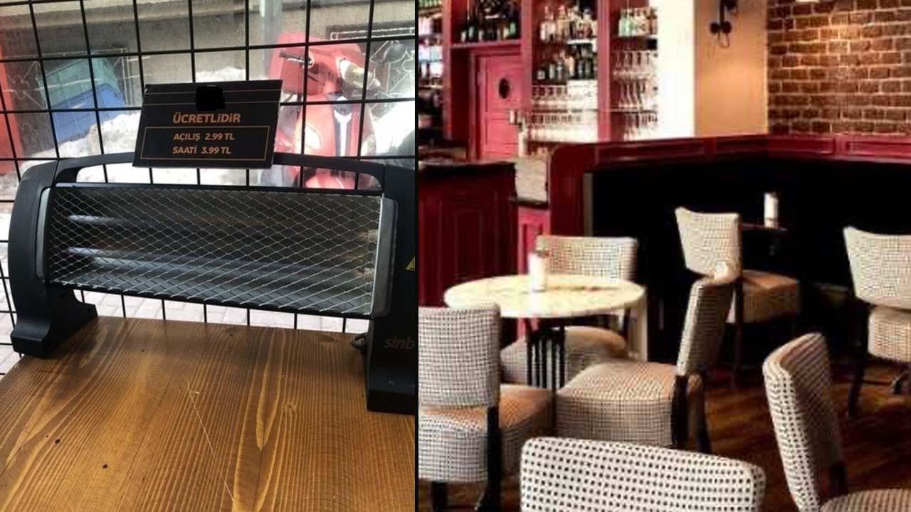 Restoranlarda ve kafelerde menüye ısıtıcı eklenecek