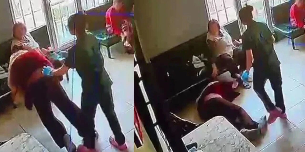 Bakımevinde Vahşet: Yaşlı Hastanın Yüzüne Tükürüp Yere Fırlattılar!