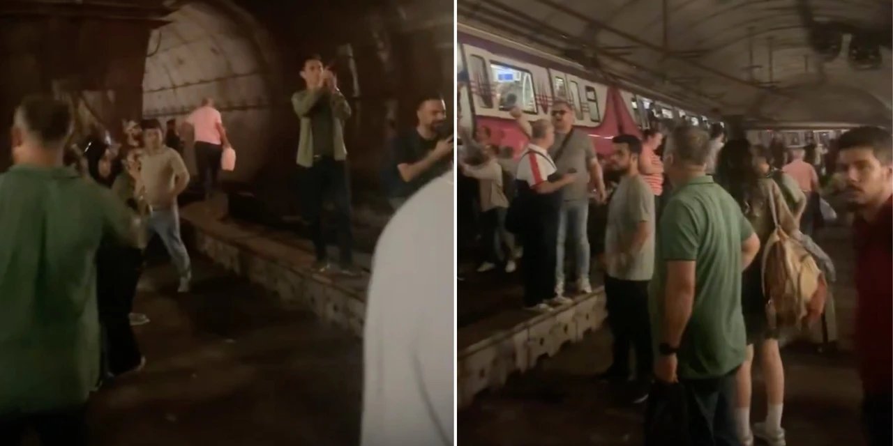 Kadıköy-Sabiha Gökçen Metro Hattı'nda Tren Raydan Çıktı: Yolcular Tünelde Kaldı