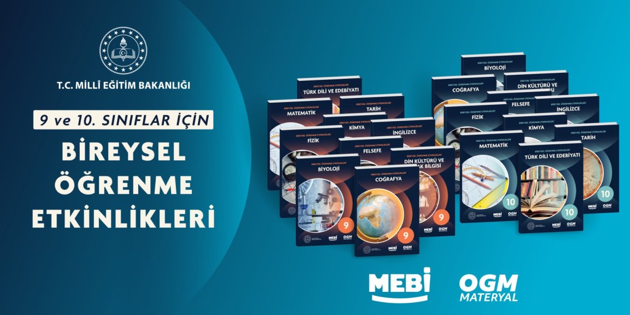 MEB'in 9 ve 10. sınıflar için hazırladığı kitaplar erişime açıldı