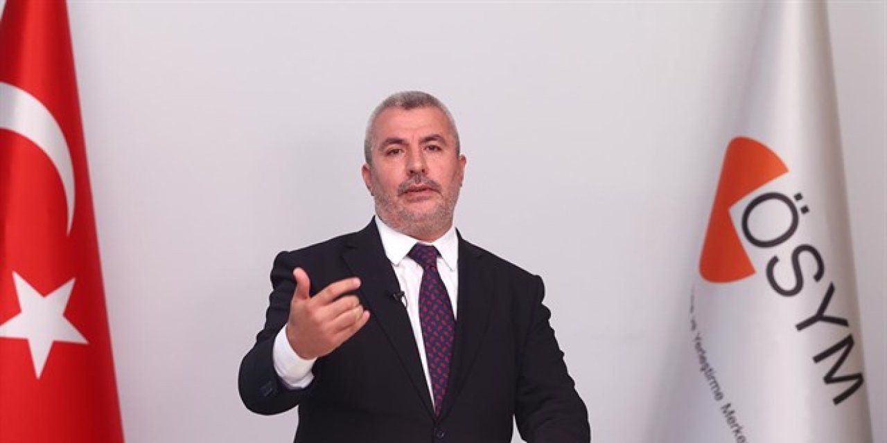 ÖSYM Başkanı Ersoy: "Gürültüye sebep olacak çalışmalara ara verelim"