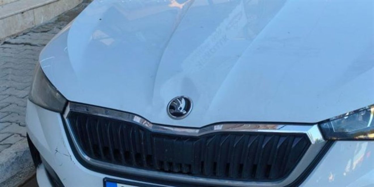Öğretmenin otomobiline molotoflu saldırı girişimi