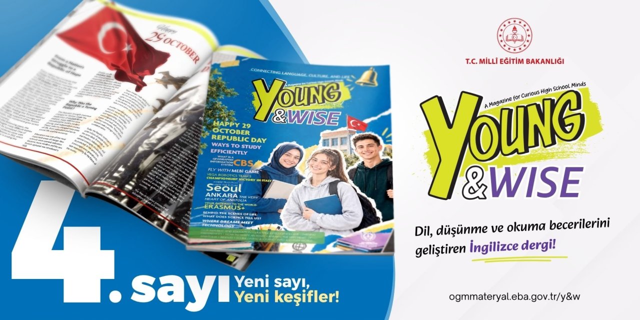 "Young and Wise" dergisi, "eğitim" temalı dördüncü sayısıyla okuyucularla buluştu