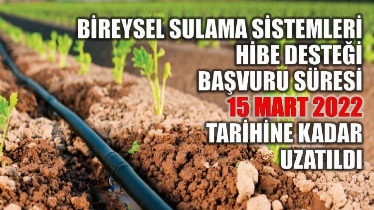 Hibe desteği başvuru süresi uzatıldı