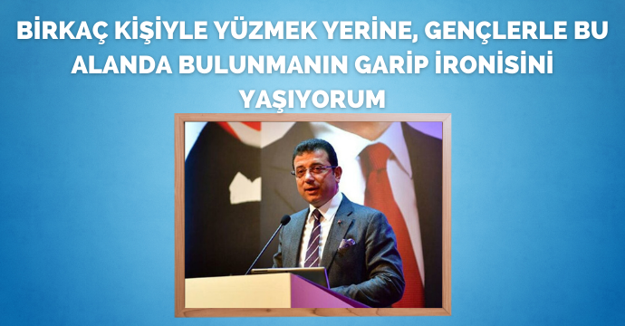 Birkaç Kişiyle Yüzmek Yerine, Gençlerle Bu Alanda Bulunmanın Garip İronisini Yaşıyorum
