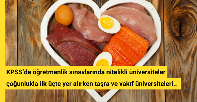 KPSS’de öğretmenlik sınavlarında nitelikli üniversiteler çoğunlukla ilk üçte yer alırken taşra ve vakıf üniversiteleri..