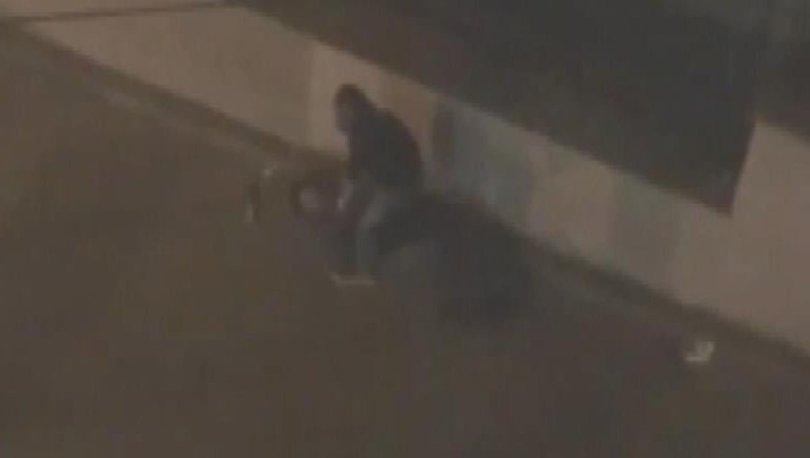 Esenler'de sokak ortasında öğretmene dayak