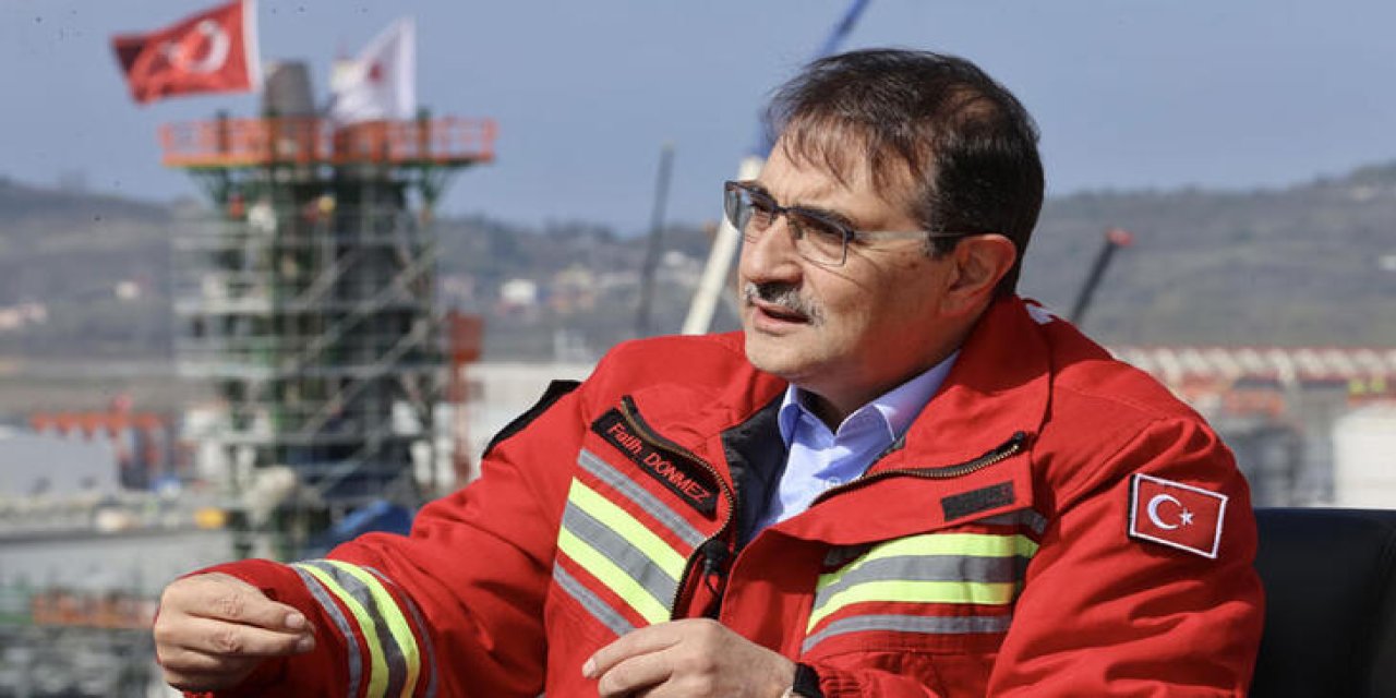 Enerji Bakanı Dönmez Karadeniz gazı için net tarih verdi!