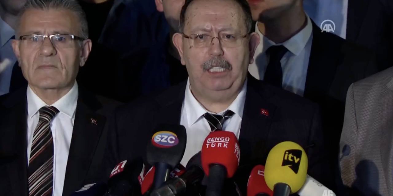YSK Başkan'ından son dakika açıklaması