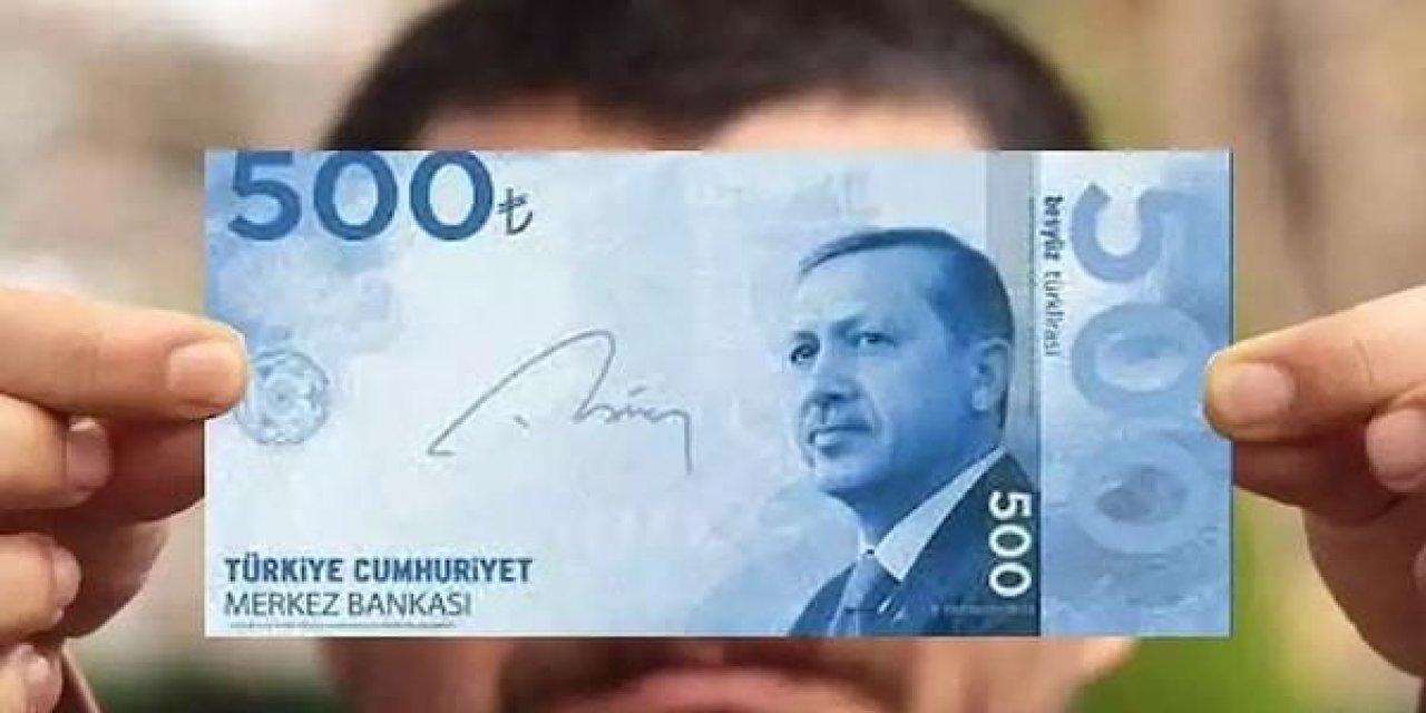 Yeni basılacağı iddia edilen 500 TL'lik banknotta Cumhurbaşkanı Erdoğan detayı!