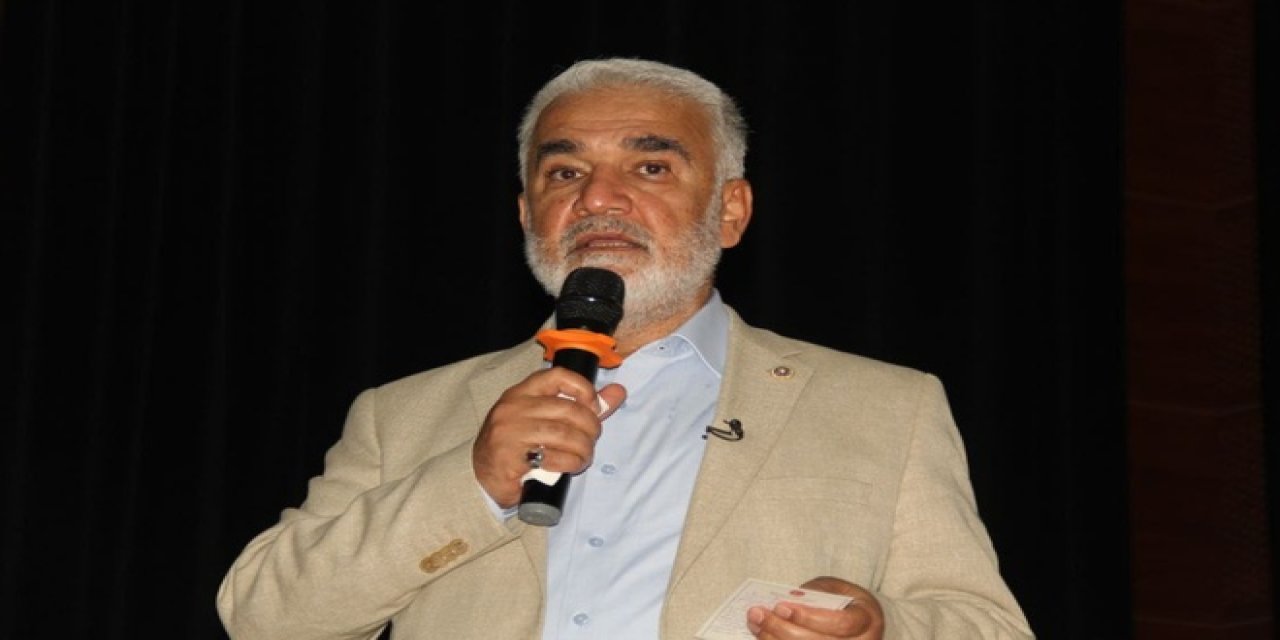 HÜDA PAR Genel Başkanı Zekeriya Yapıcıoğlu: Eğitim müfredatı sil baştan gözden geçirilmeli