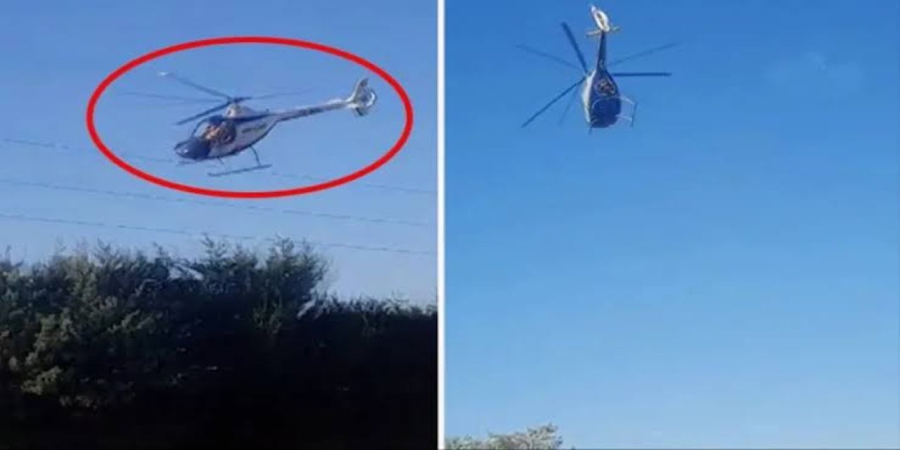İzmir'de yangına müdahale eden helikopter baraja düştü!