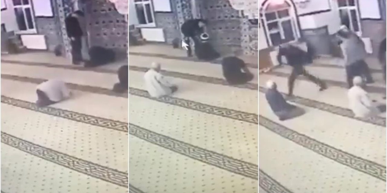 Camiye ayakkabıyla giren kişi hakkında suç duyurusunda bulunuldu