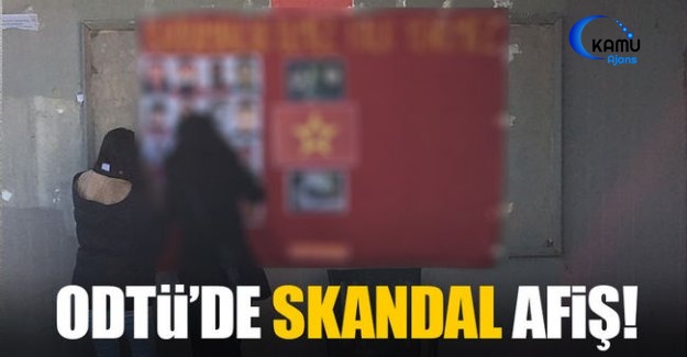 ODTÜ'de Skandal Afiş!