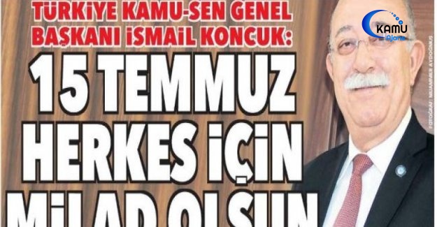 15 Temmuz Milat Olsun