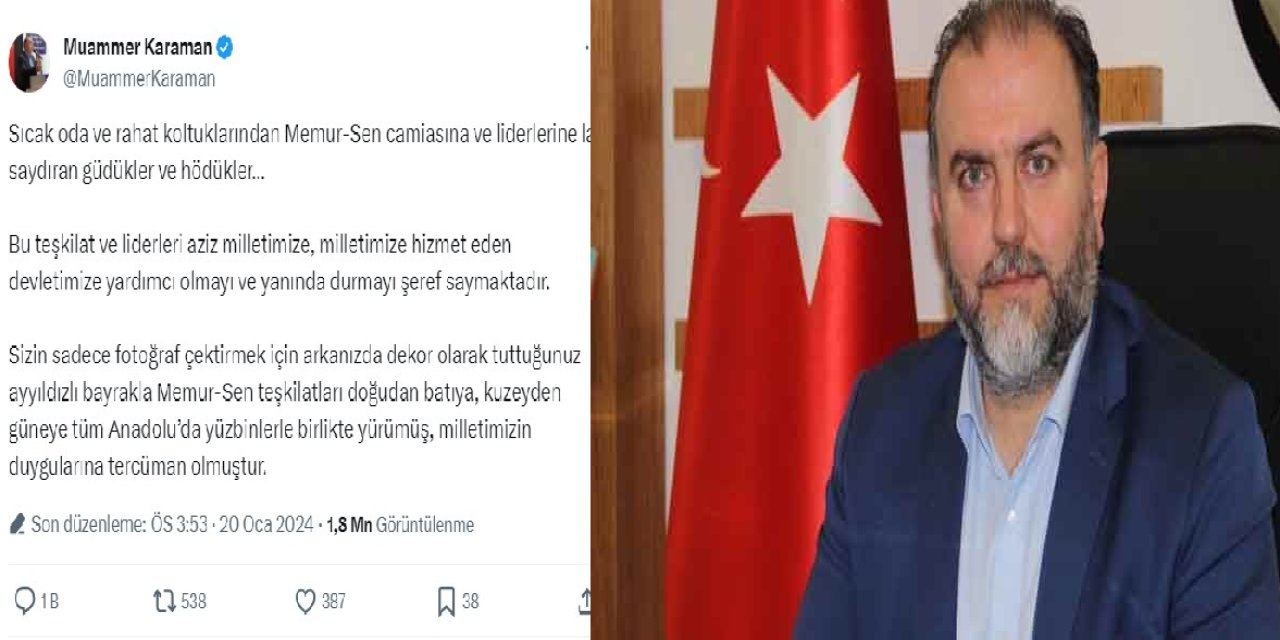 EBS Genel Başkan Yardımcısı "güdükler ve hödükler" derken kimleri kastetti?