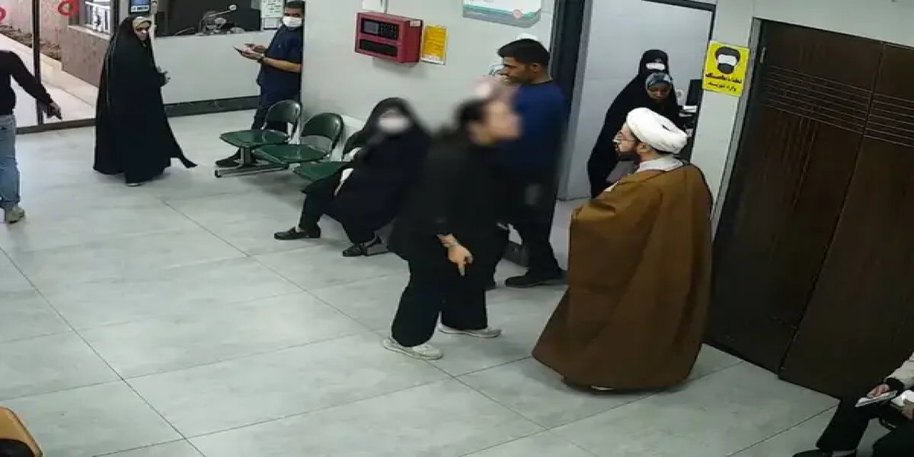 İranlı Anne Kendisini Gizlice Kayda Alan Cübbeli Adama Tepki Gösterdi!