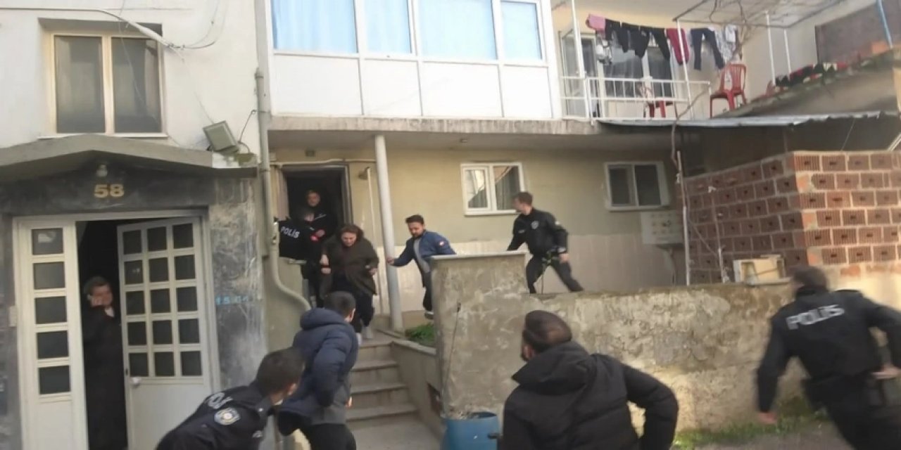 Bursa'da Yaşandı: Ablasını Rehin Aldı O Anlar Anbean Kaydedildi!