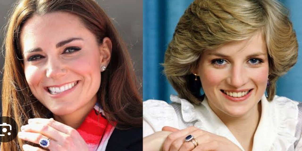 Kate Middleton ve Lady Diana'nın yüzükleri aynı: Kaderleri de...