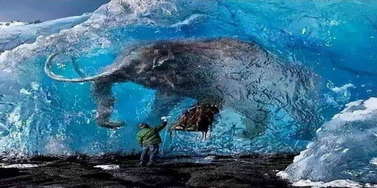 Bilim insanları 39.000 yıl önceye ait mamut buldu: Hayatta gibi canlı görünüyordu