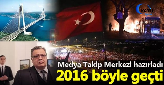 2016 Yılı Böyle Geçti…