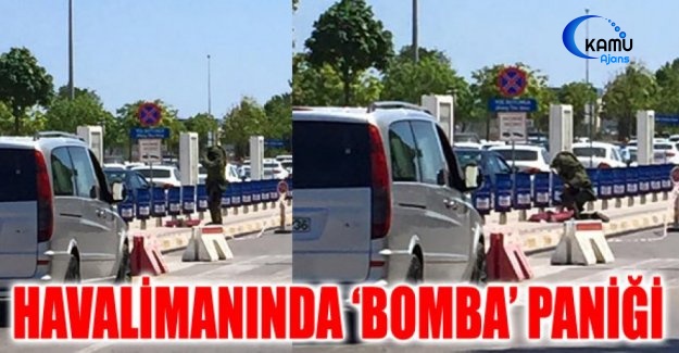 Antalya Havalimanında Korku Dolu Anlar